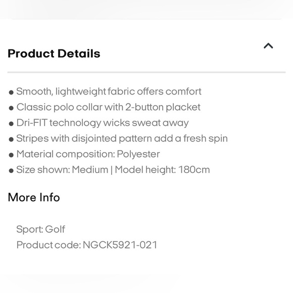 Nike Golf Dri-FIT Hacked Graphic Polo Shirt XXL Mens Performance Golf Athletic - Picture 11 of 13